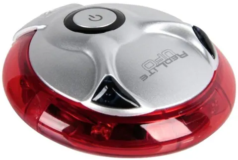 Фара задня світлодіодна Topeak RedLite Ufo 6 черв/4 жовтий діоди 3 функцій з батарейкою 43г