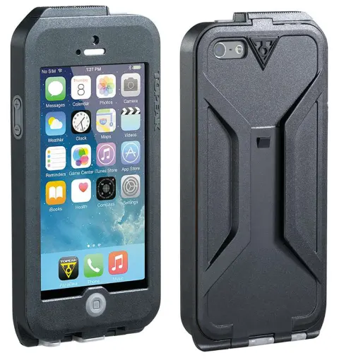 Чохол для телефону Topeak Weatherproof RideCase iPhone 5 з кріпленням RideCase Mount 58г чорний/сірий