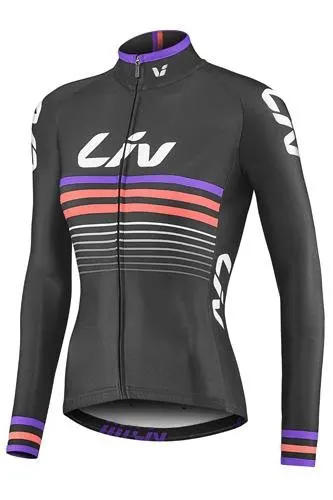 Веломайка с длинным рукавом Liv Race Day Mid-Thermal черный M