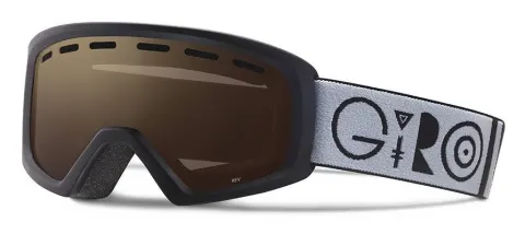 Маска гірськолижна Giro Rev чорний Geo Amber Rose 40%