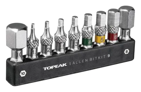 Набір біт для інструментів Topeak Allen Bitkit 9 67г