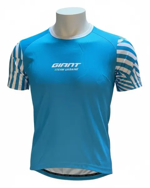 Футболка Giant Team UA 2020 Duzzle синій/білий 2XL
