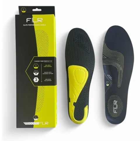 Устілка до взуття FLR Elite Performance Insole Low жовтий 44-45