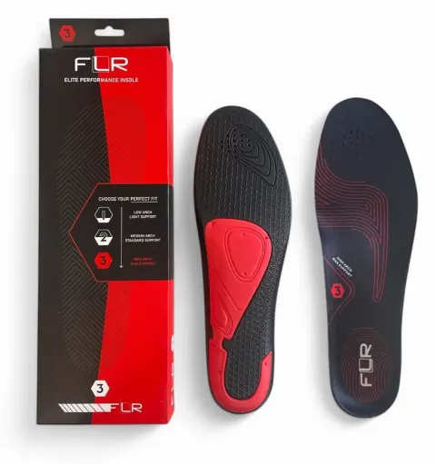 Устілка до взуття FLR Elite Performance Insole High червоний 42-43
