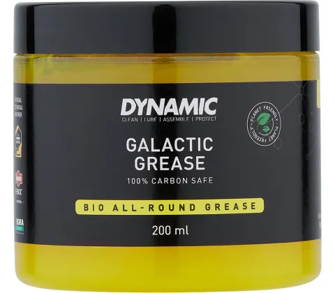 Мастило для підшипників та монтажу Dynamic Galactic Grease біорозкладне жовтий банка/200мл