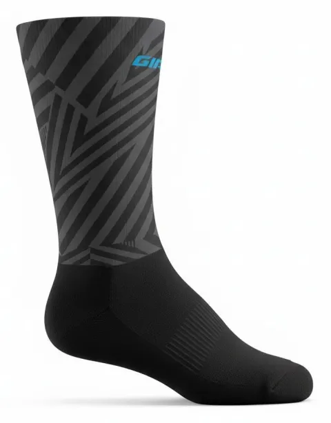Шкарпетки Giant Team UA Pro Aero 19см OSFA чорний/сірий