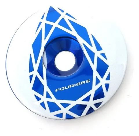 Кришка виносу керма Fouriers Print 1-1/8" алюміній 5г алюмінієвий болт крапля