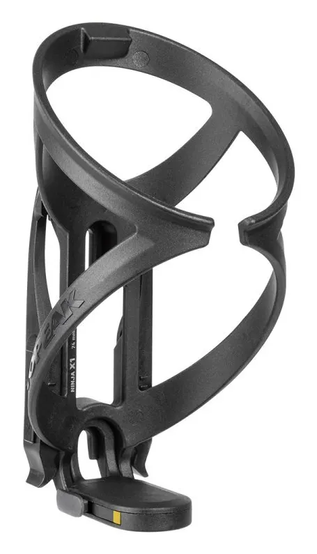 Тримач фляги Topeak Ninja Cage X1 QuickClick з бортом пластик 58г чорний