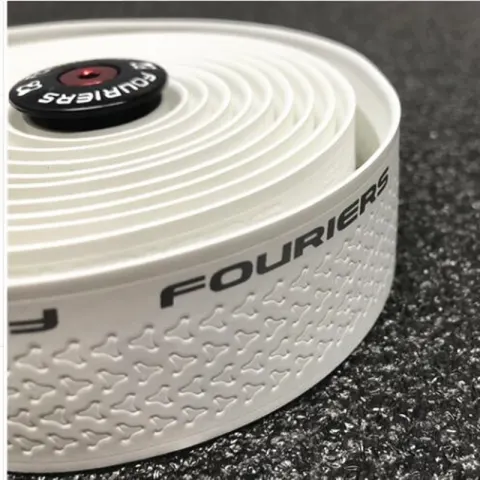 Обмотка керма Fouriers Bartape 3.0мм поліуретан заглушки з болтом білий