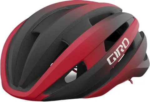 Шолом велосипедний Giro Synthe MIPS II матовий чорний/червоний м/55-59см