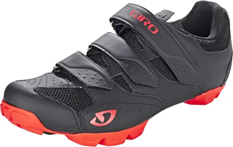 Велосипедные туфли МТБ Giro Carbide RII черный/красный 46