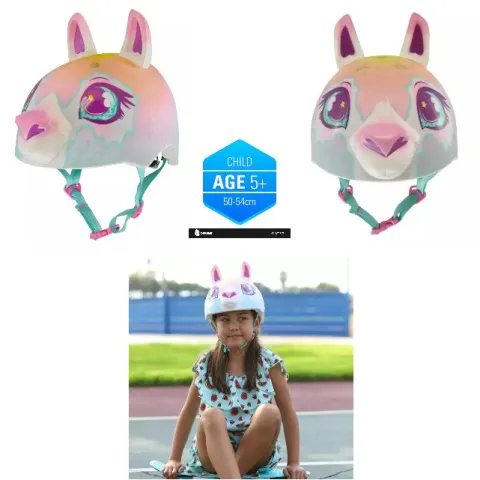 Шолом велосипедний C-Preme Raskullz Dolly Rainbow FS овечка 50-54см