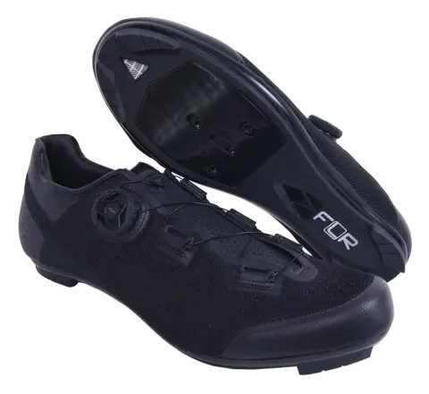 Велосипедні туфлі шосе FLR F-11 Knit чорний 41