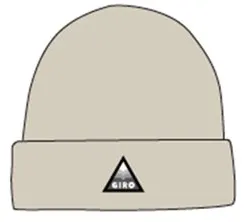 Шапка зимова Giro Beanie бежевий