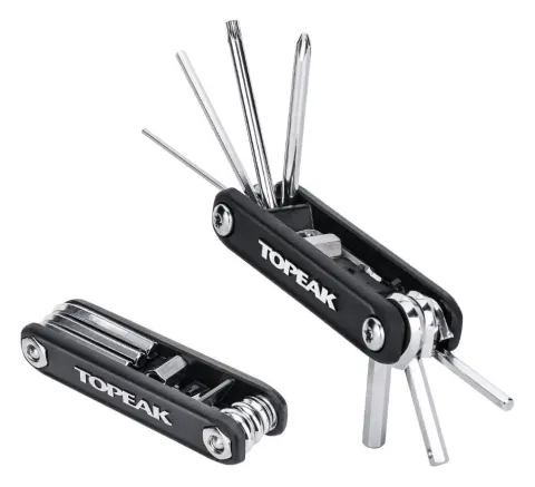 Ключ складной Topeak X-Tool+ 11 функций черный 112г.