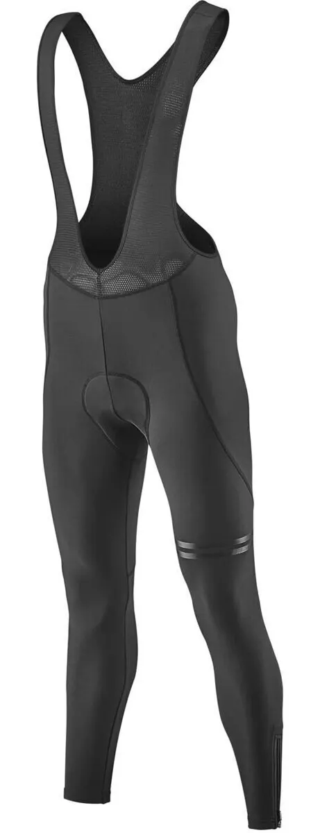 Велорейтузи утеплені з лямками Giant Podium Thermal чорний XL