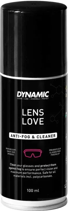 Очищувач та захисник окулярів від запотівання Dynamic Lens Love спрей/100мл