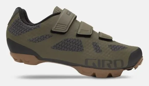 Велосипедные туфли МТБ Giro Ranger олив/Gum 45