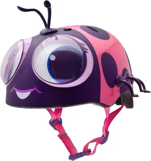 Шолом велосипедний C-Preme Raskullz Googly Eye Lady Bug FS божа корівка 48-52см