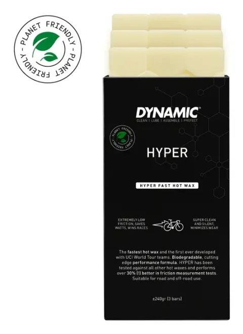 Гарячий парафін Dynamic Hyper Wax швидкість 3 плитки/240г
