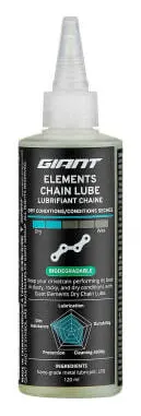 Мастило для ланцюга олія Giant Elements Dry Chain Lube для сухої погоди 120мл