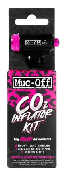 Балончики MUC-OFF ROAD KIT 2 шт. 16g CO2 + адаптер