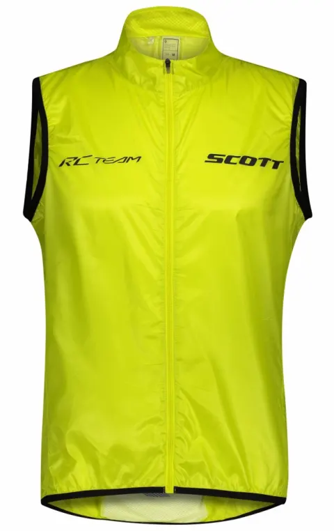 Веложилетка SCOTT RC TEAM WB желтый/чёрный - XXL