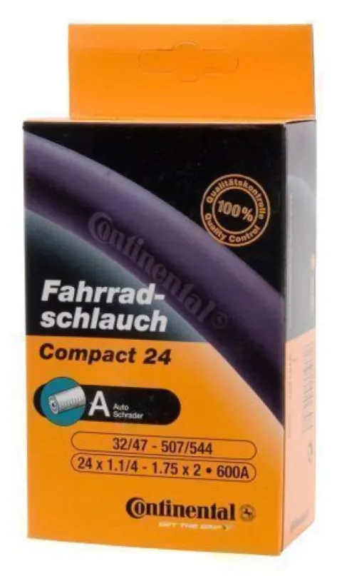 Велокамера Continental Compact 24 x1.75-2.0 AV 40mm