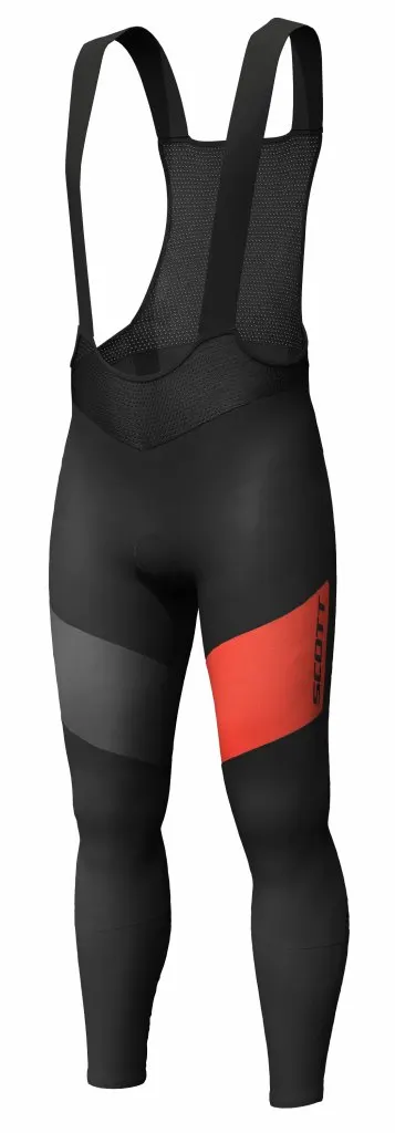 Велорейтузи SCOTT RC WARM +++ чорно/червоні - XL