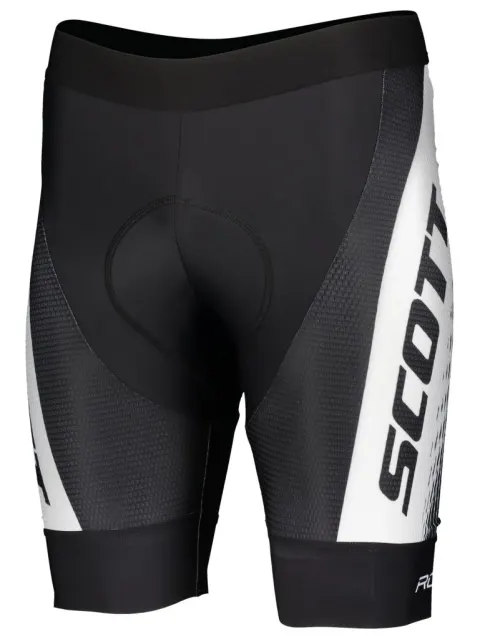 Велотрусы SCOTT RC PRO 3+ чёрно/белые - XXL