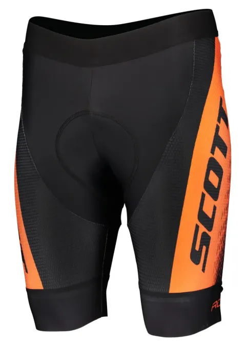 Велотрусы SCOTT RC PRO 3+ чёрно/оранжевые - XXL