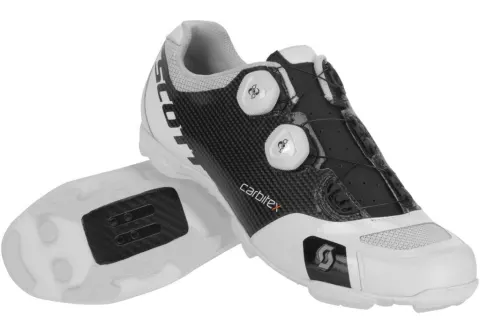 Велотуфлі SCOTT MTB RC SL чорно/білі - 42.5