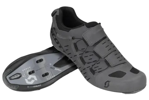Велотуфлі SCOTT ROAD AERO TT REFL сіро/чорні - 44