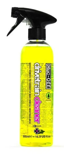 Рідина для чищення ланцюга з розпилювачем MUC-OFF DRIVETRAIN 500ml