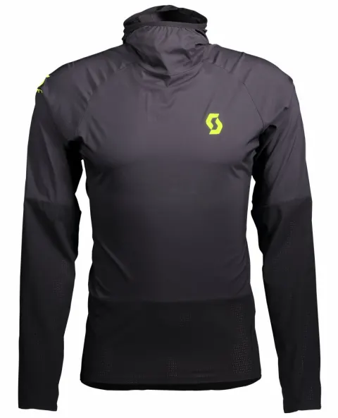 Кофта для бігу SCOTT RC RUN WS чорна/жовта - S