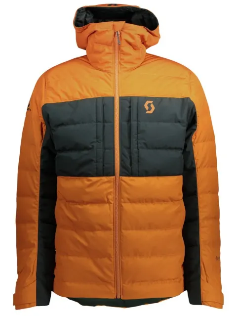 Куртка SCOTT ULTIMATE GTX Infinium Down copper orange/tree green - L