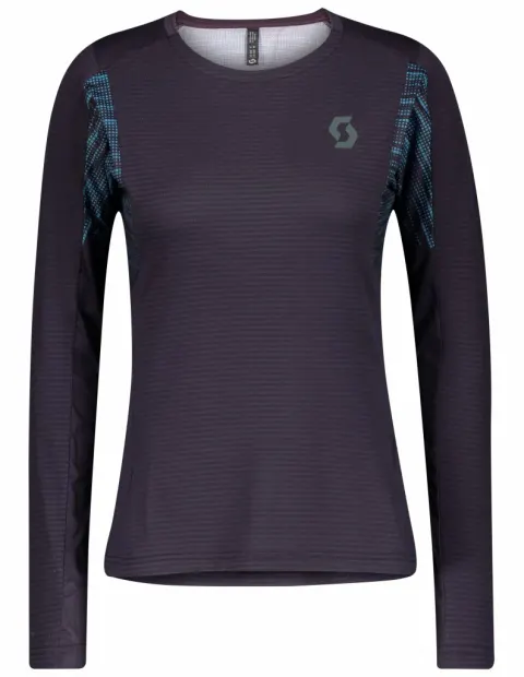 Реглан біговий SCOTT W TRAIL RUN фіолетовий - XL