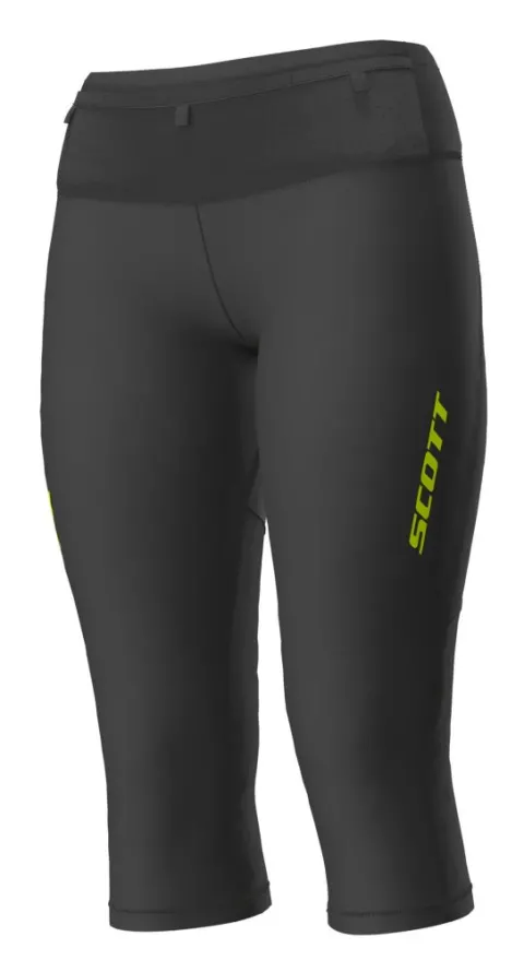 Рейтузи для бігу SCOTT W RC 3/4 чорно/жовті - S