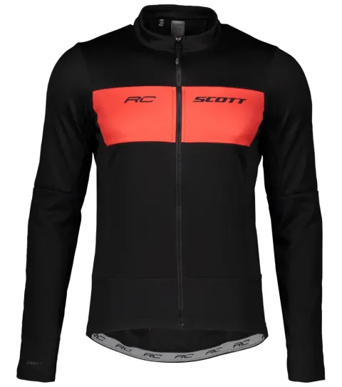 Термодрез SCOTT RC WARM WB чорно/червоний - M