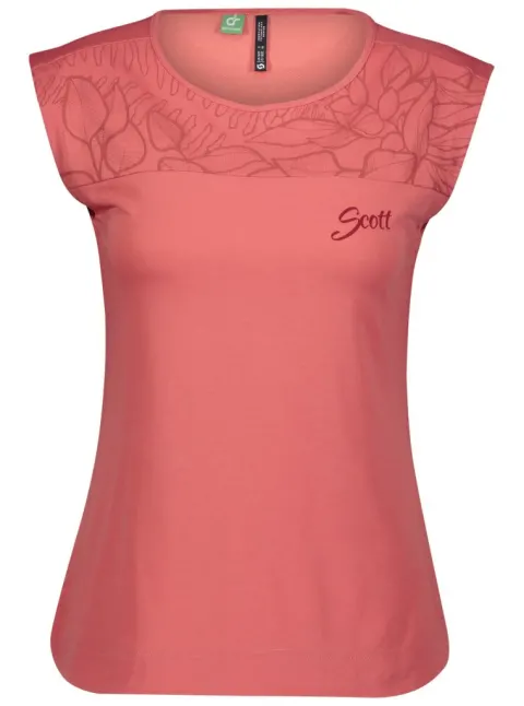 Футболка SCOTT W FLOW DRI червоний - XL