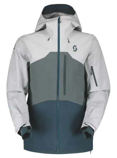 Куртка SCOTT VERTIC 3L light grey/grey green - M