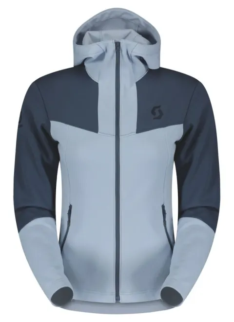 Худи SCOTT W's Defined Mid glace blue/metal blue - S