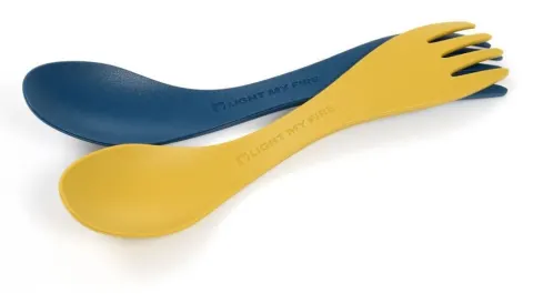 Набір ложок LMF Spork little BIO 2шт жовто/синя