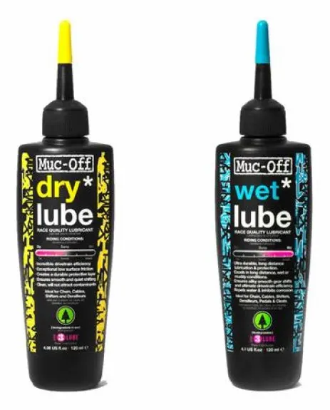 Смазка для цепи комплект MUC-OFF DRY+WET 120 мл