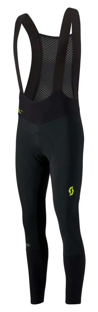 Велорейтузы SCOTT RC PRO WARM GTX +++ black/sulphur yellow - M