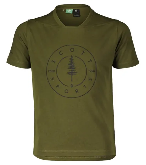 Веломайка SCOTT JR TRAIL FLOW 10 DRI fir green - L (152)