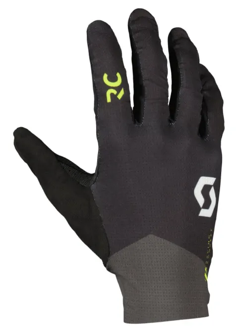 Велоперчатки SCOTT RC SCOTT-SRAM LF black/yellow - L