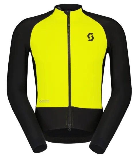 Термодрез SCOTT RC PRO WARM HYB GTX WS black/sulphur yellow - L
