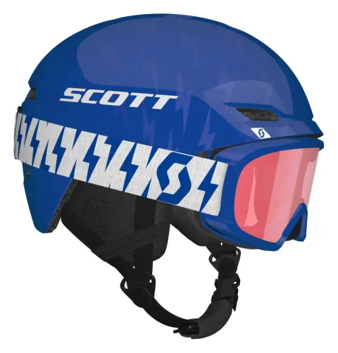 Гірськолижний шолом SCOTT KEEPER 2 + гірськолижна маска JR WITTY royal blue - M
