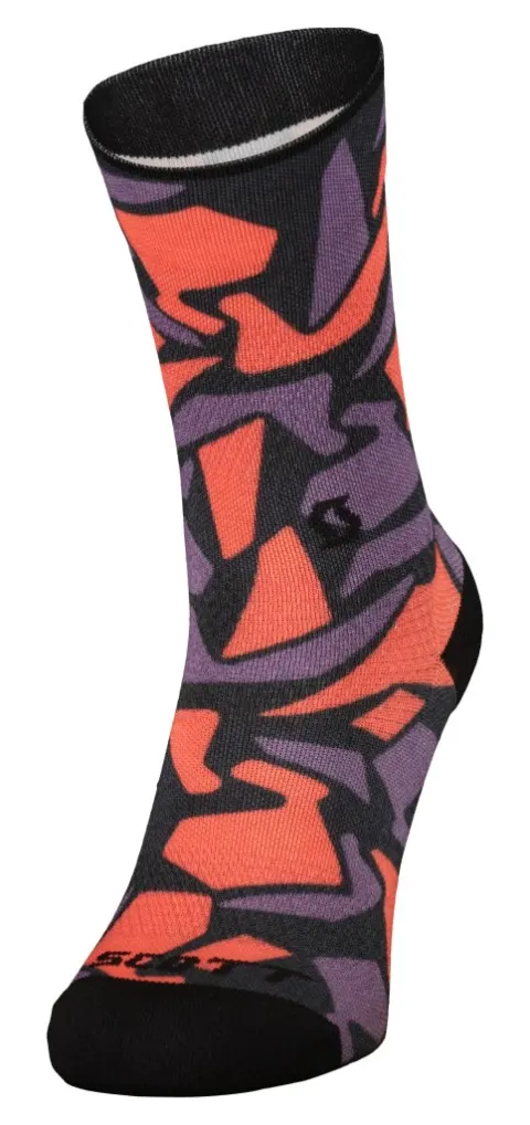 Шкарпетки SCOTT GRAPHIC CREW vivid purple/astro red - 36-38